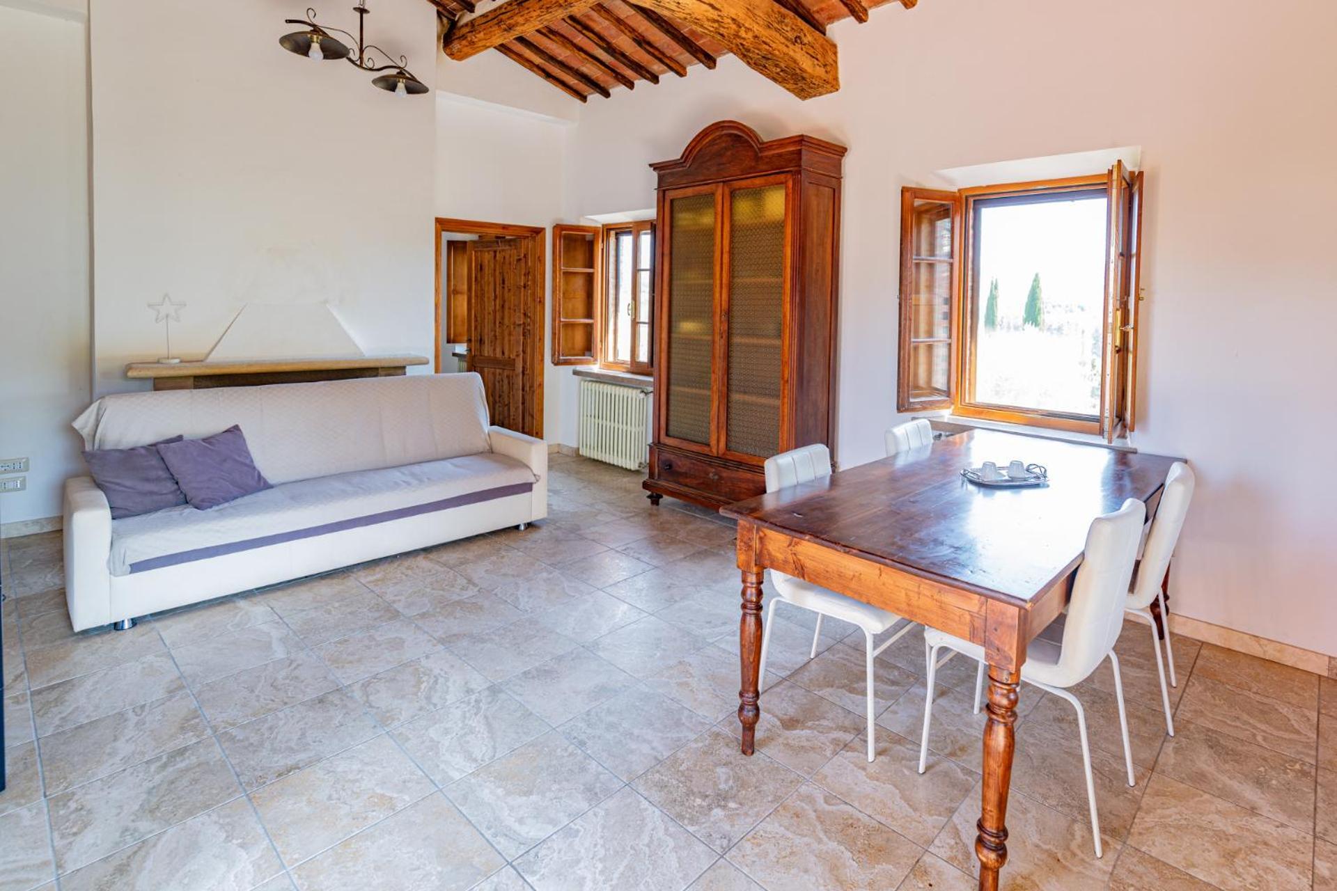 Ulivo-Chianti Charming Flat With Private Parking! Apartment Asciano Exterior photo