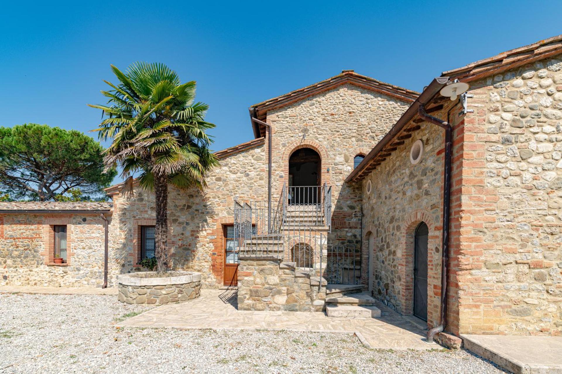 Ulivo-Chianti Charming Flat With Private Parking! Apartment Asciano Exterior photo